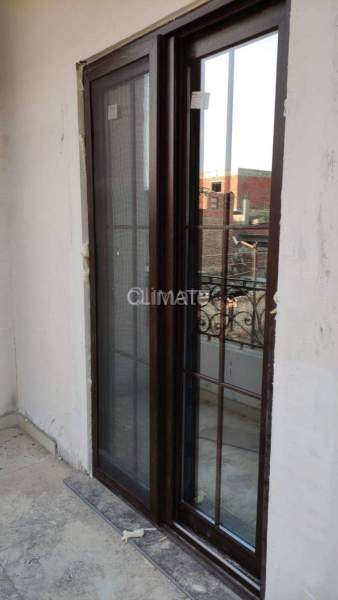 Dak Oak uPVC Saint Gobain Glass Reflective with Georgian Bars uPVC Egypt
