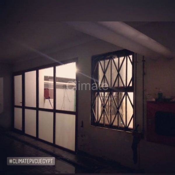 Climate Garage uPVC door