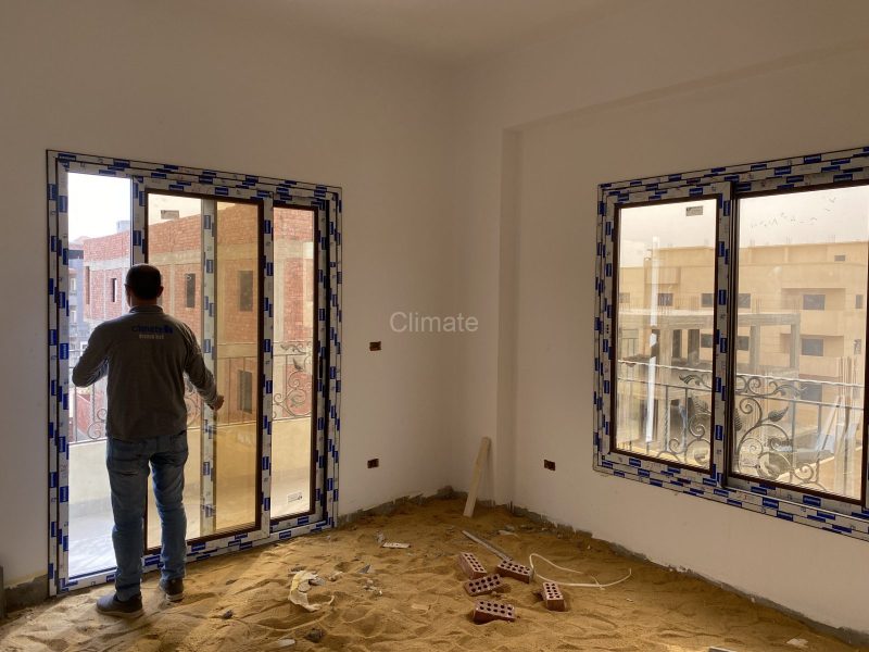 uPVC Wooden Laminate New Cairo Project