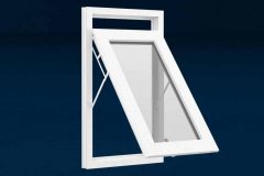 uPVC Outward Opening Tilt Window Open