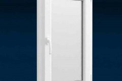 uPVC Hinged Single Opening Window Closed