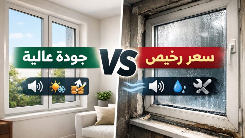 Why Does the Price per Meter of uPVC Windows Differ in Egypt? | Engineering Analysis by Climate Egypt